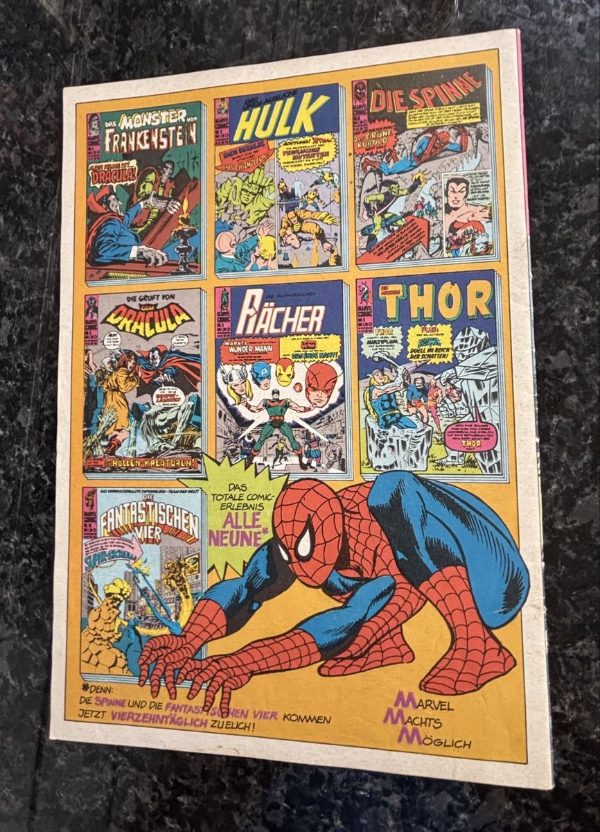 Fumetti: Das Monster von Frankenstein, Marvel Heft 7 – Usato da Kehrsatz venduto da Raboy 1