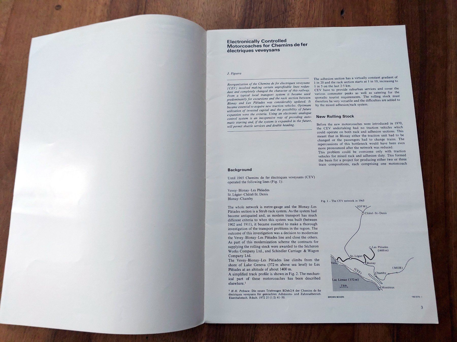 Riviste & Magazine: Secheron - Motorcoaches CEV 1972 – Usato da Schönenwerd venduto da Steidi 1