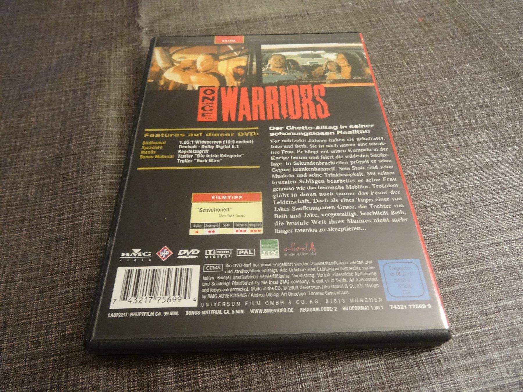 Tutti i DVDs: Once Were Warriors DVD - – Usato da Olten venduto da Disc-Verkauf 2
