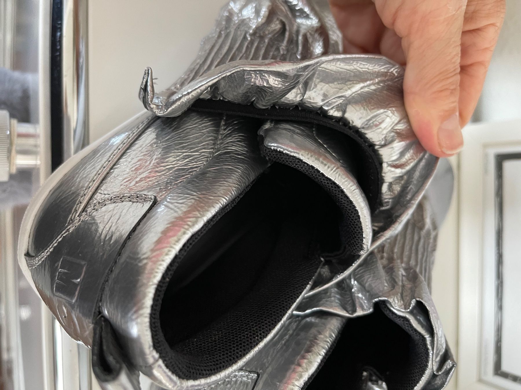 MSGM Scarpe da donna: MSGM Sneaker 41 Leder Silber NP 590 CHF – Nuovo (secondo la descrizione) da Zuerich venduto da Moochie 5