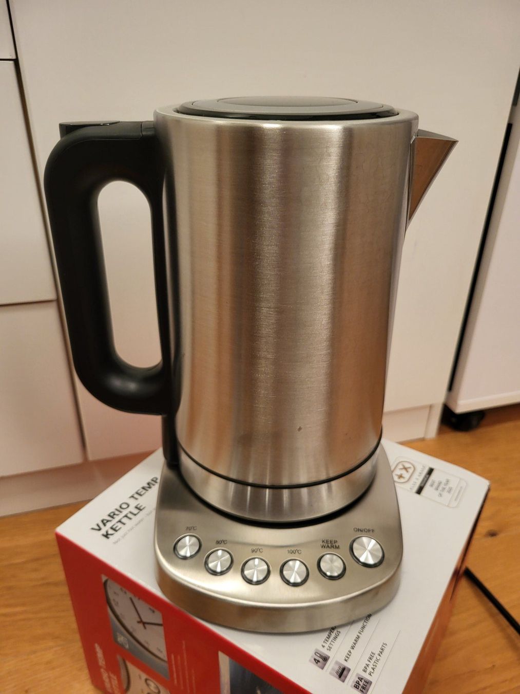 Solis Vario Temp Kettle Wasserkocher (Edelstahl) (D'occasion) à Baar ...