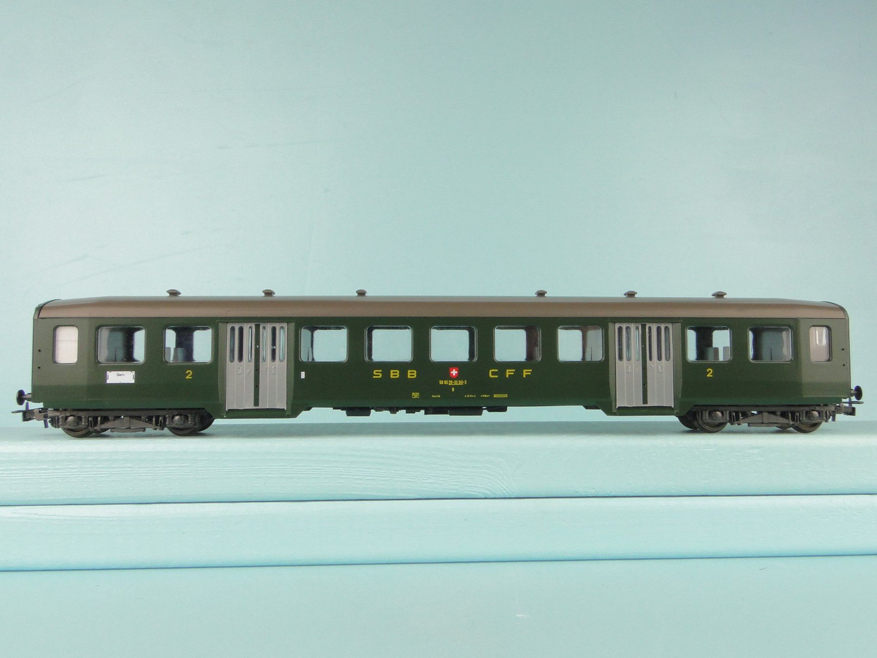 Liliput Modelleisenbahnen: Liliput 876 50 SBB Leichtstahl 2 Kl. – Gebraucht aus Bülach von  6