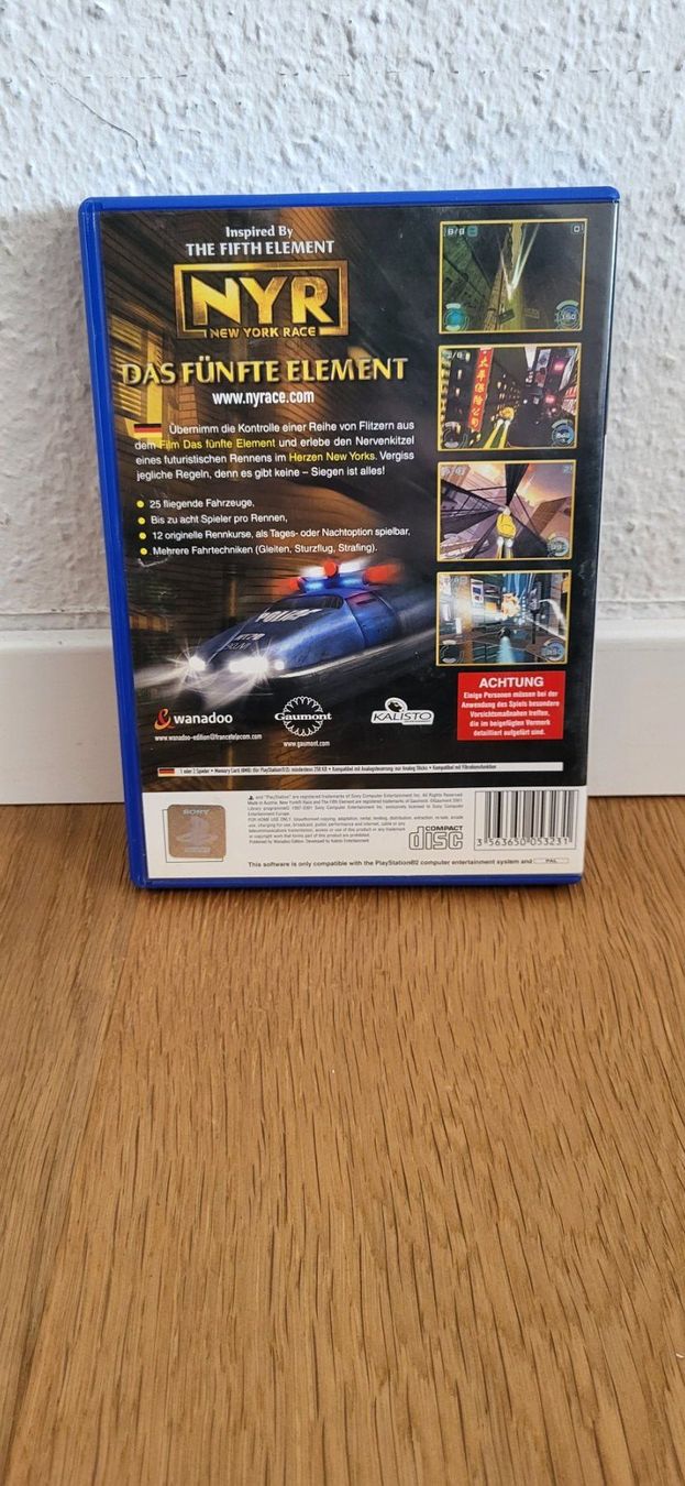 Sony Giochi: PS2 - NYR Das fünfte Element – Usato da Münsingen venduto da DigitaleSpielecke 1