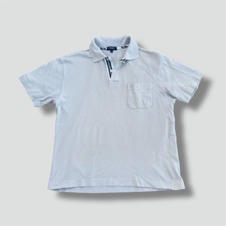Burberry London beige vintage poloshirt authentic herren