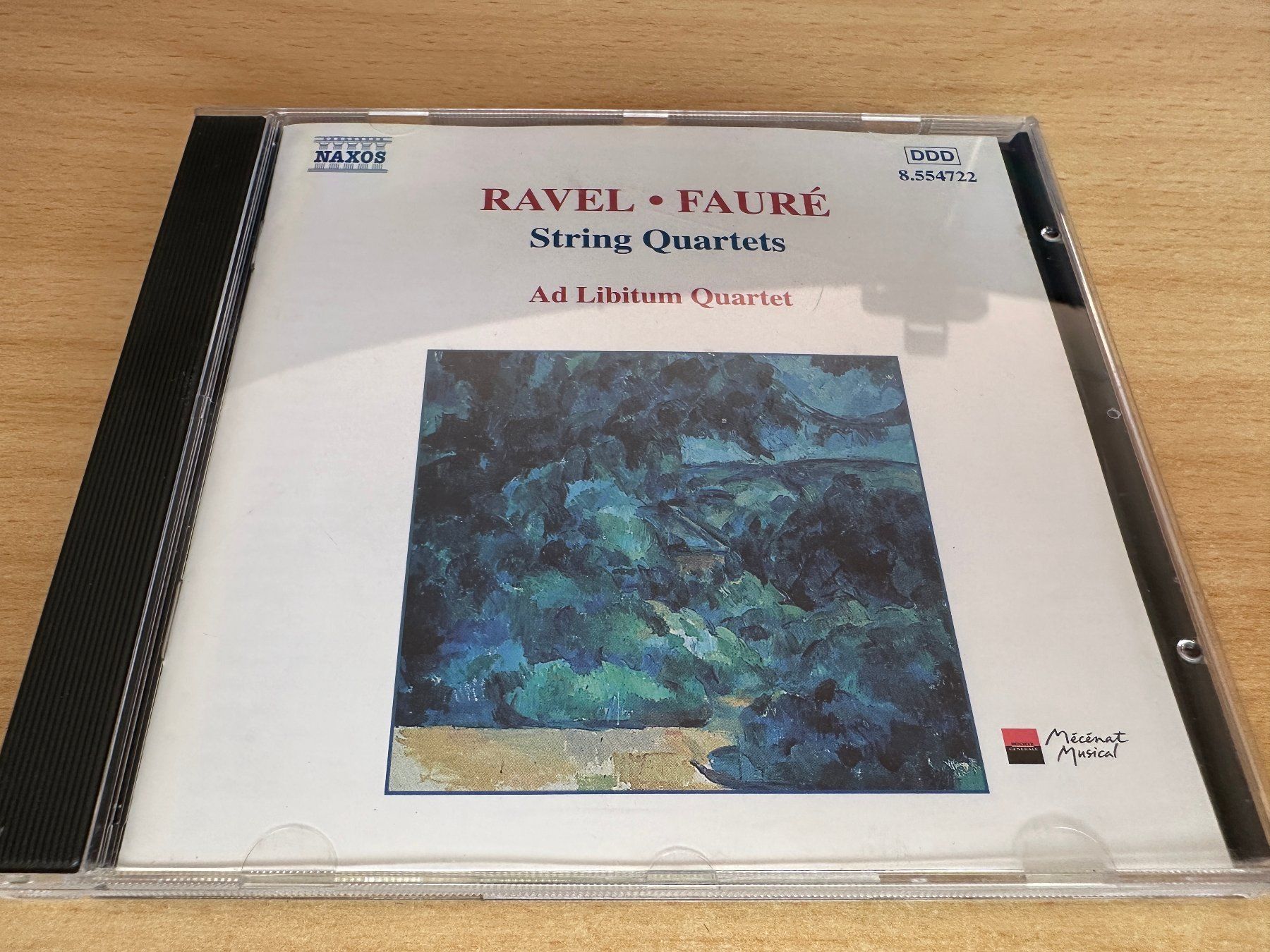 CD: Ravel · Fauré - Ad Libitum Quartet – String Quartets – Usato da Rikon im Tösstal venduto da Alpenmutz