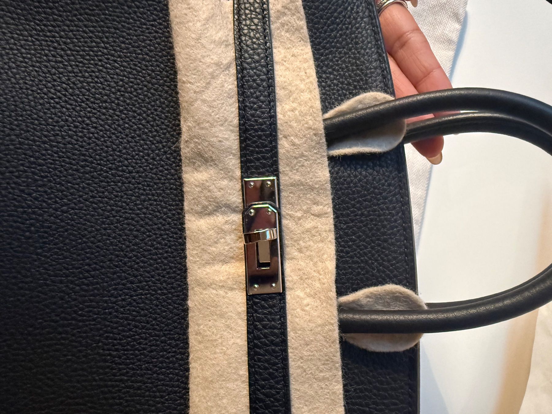 Hermès Borse da donna: Hermès Birkin 25 Togo Black PHW – Usato da Kilchberg ZH venduto da rac_q8jf 5