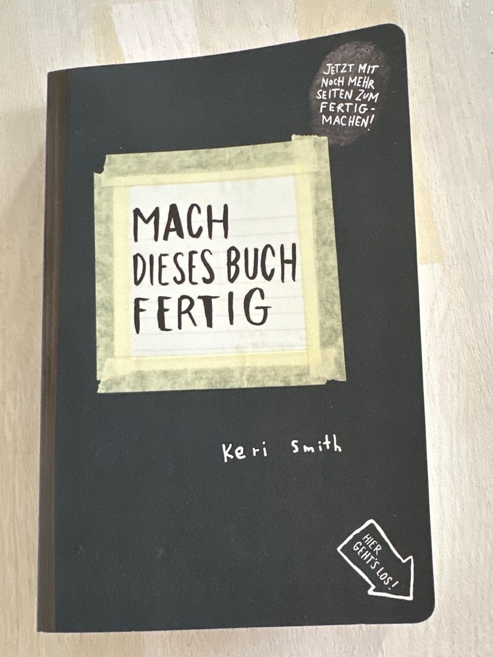 Libri: Mach dieses Buch fertig – Nuovo (secondo la descrizione) da Fribourg venduto da Handwerker07