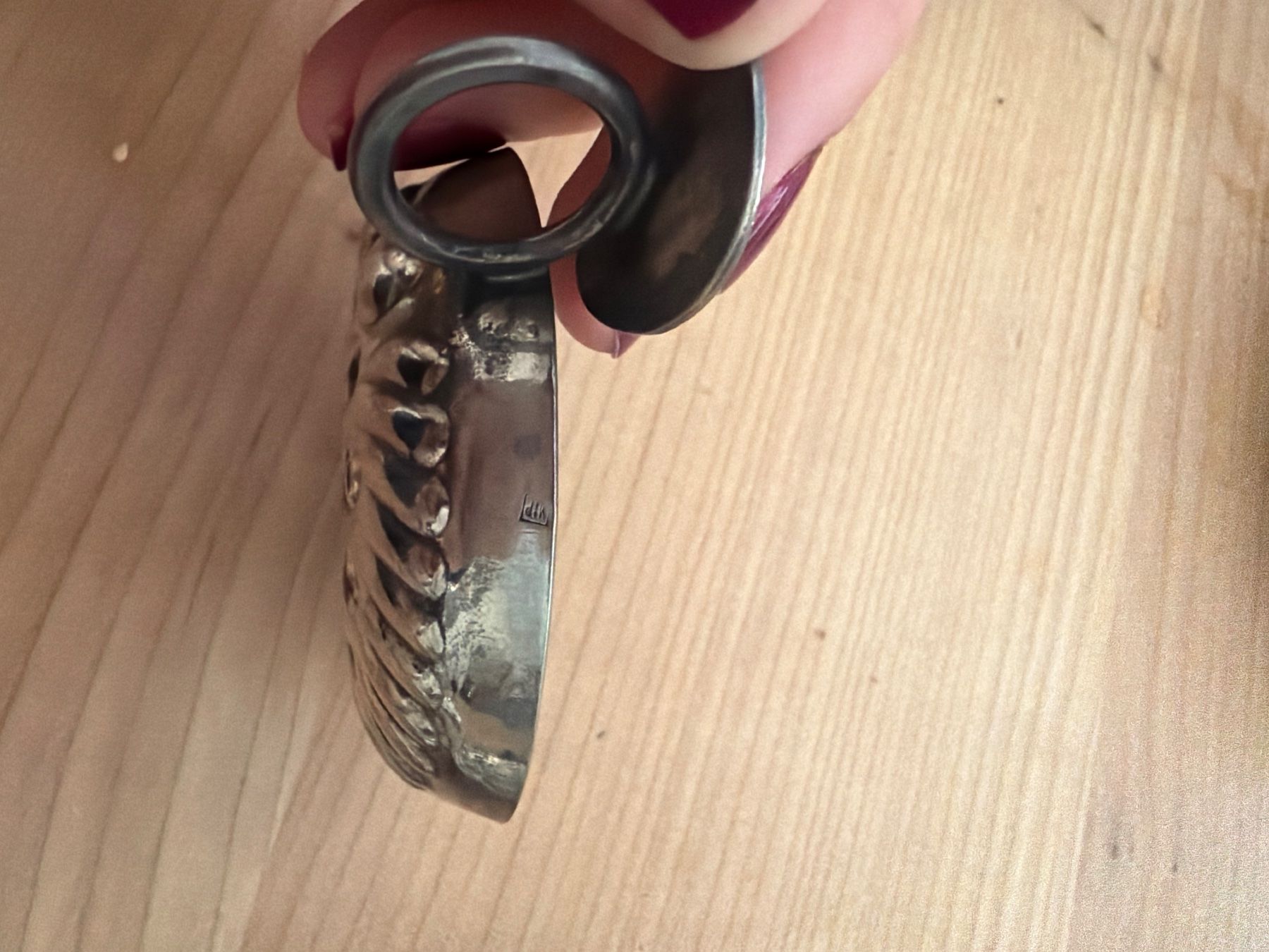 Portacenere: Antiker Aschenbecher aus Silber – Usato da Münchenstein venduto da mjaaxx 3