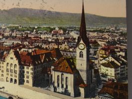 Zürich , Stadthausquai , Kirche