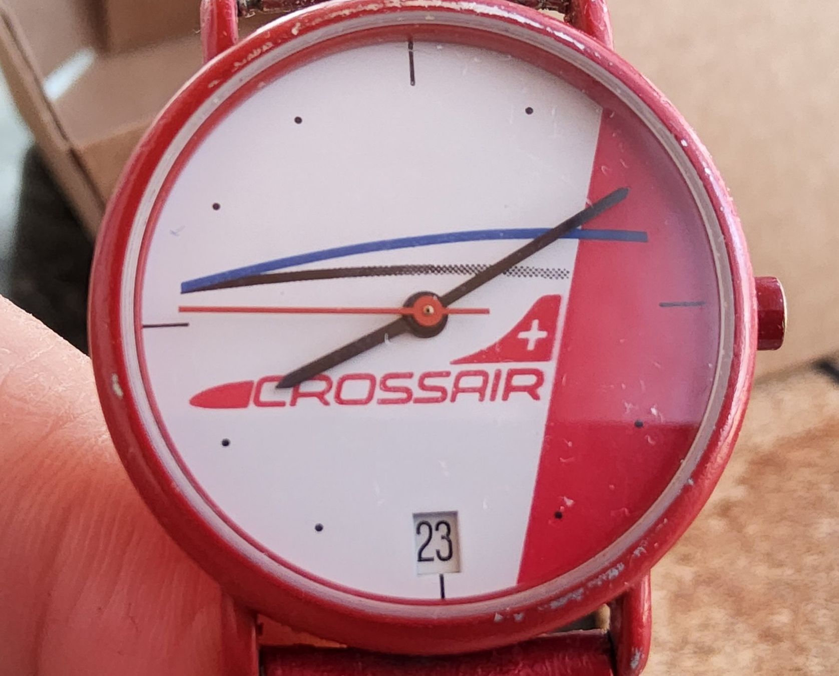 Crossair Orologi: Crossair-Uhr – Usato da Bäretswil venduto da Esku01