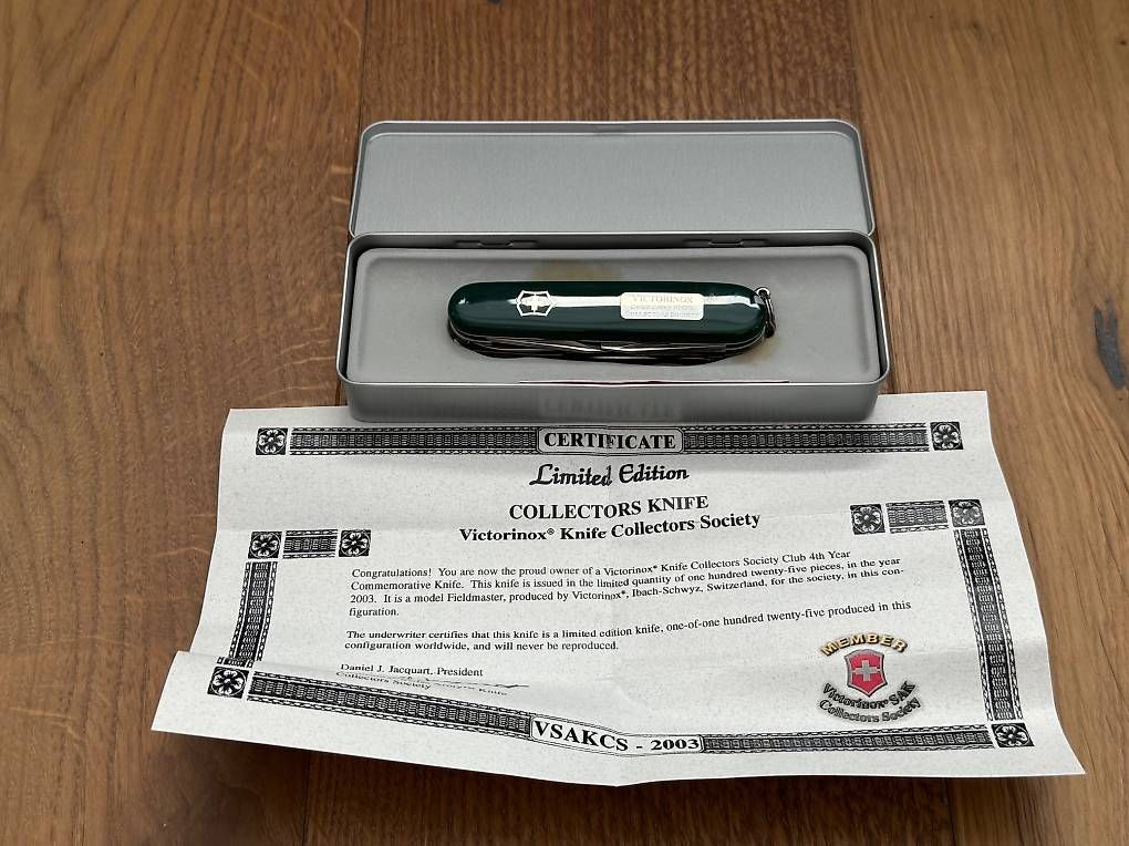 Victorinox Coltelli tascabile: Victorinox VSAKCS 2003 – Nuovo (secondo la descrizione) da Näfels venduto da Samsom