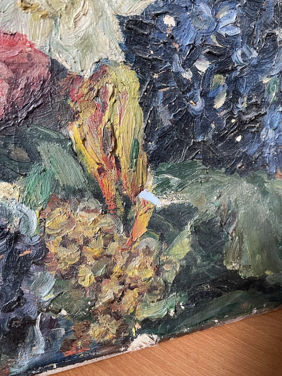 Dipinti: Blumenbouquet Ölgemälde Leinwand – Difettoso da Bern venduto da orno_33 1