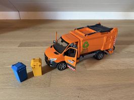 Camion poubelle Bruder 