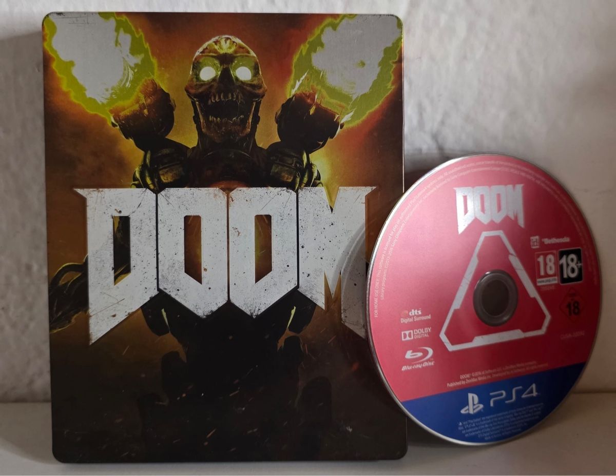 Sony Jeux: DOOM Steelbook Edition PS4/PS5 - game disc and case – D'occasion à Ehrendingen par bubulence