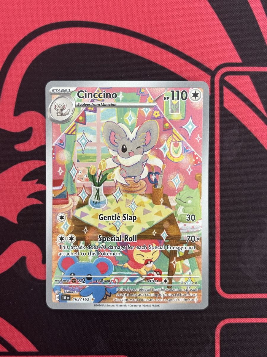 Pokémon Carte collezionabili: Cinccino 183 Pokémon EN – Usato da Regensdorf venduto da HOLO_LEGENDS