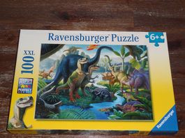 Ravensburger Puzzle im Land der Riesen Dinosaurier 100 XXL