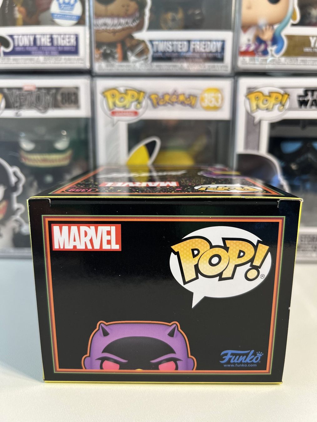 Funko Statuette: Funko POP! Marvel Daredevil - Daredevil (Shadowland) Limitée – Nuovo e nell'imballaggio originale da Le Mouret venduto da perfectbijou 4