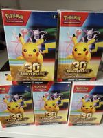 Pokémon 30 ans Bundles 🇫🇷 x 5 
