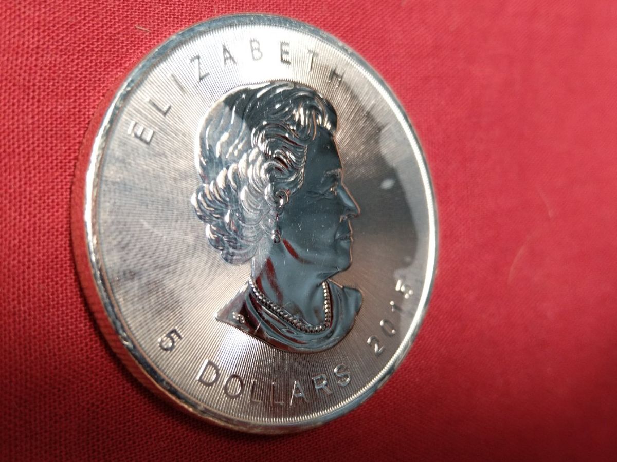 Tutti le monete: Silber Maple Leaf 1 oz - 2015 – Usato da Dättlikon venduto da Bucher88 2