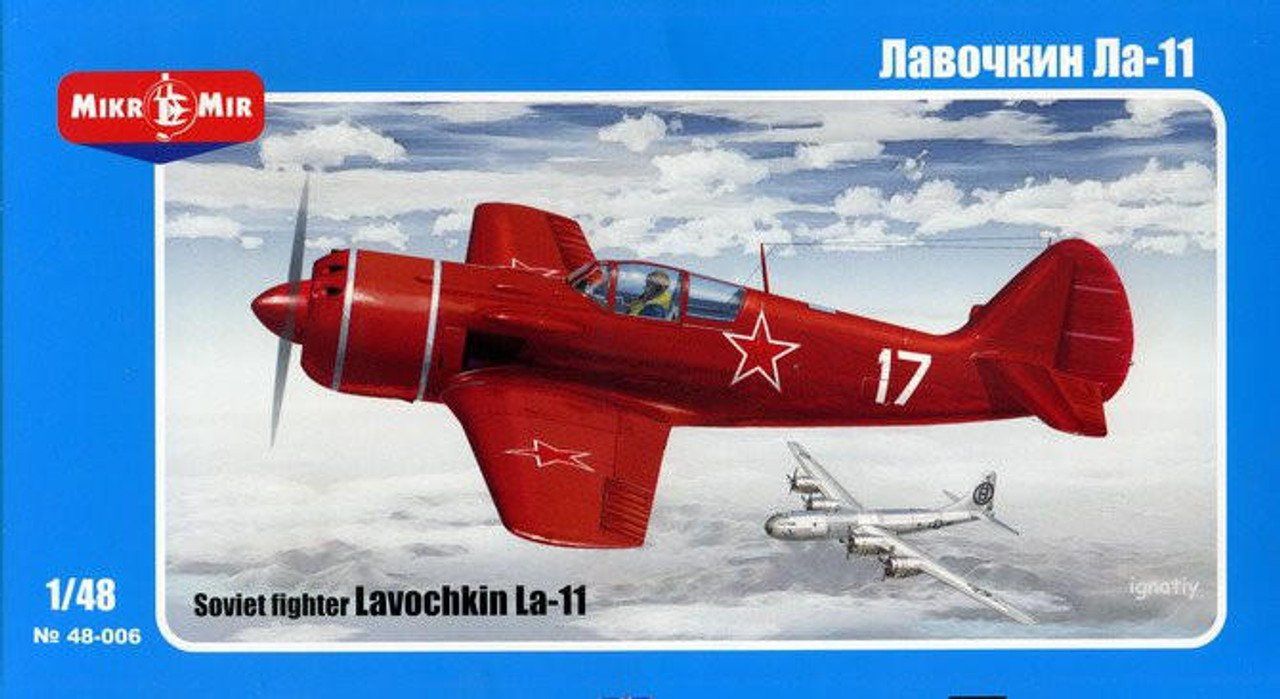 Kit di modellismo & Modellini statici: Lawotschkin  La-11 1/48 – Nuovo e nell'imballaggio originale da Bözen venduto da jackieoh