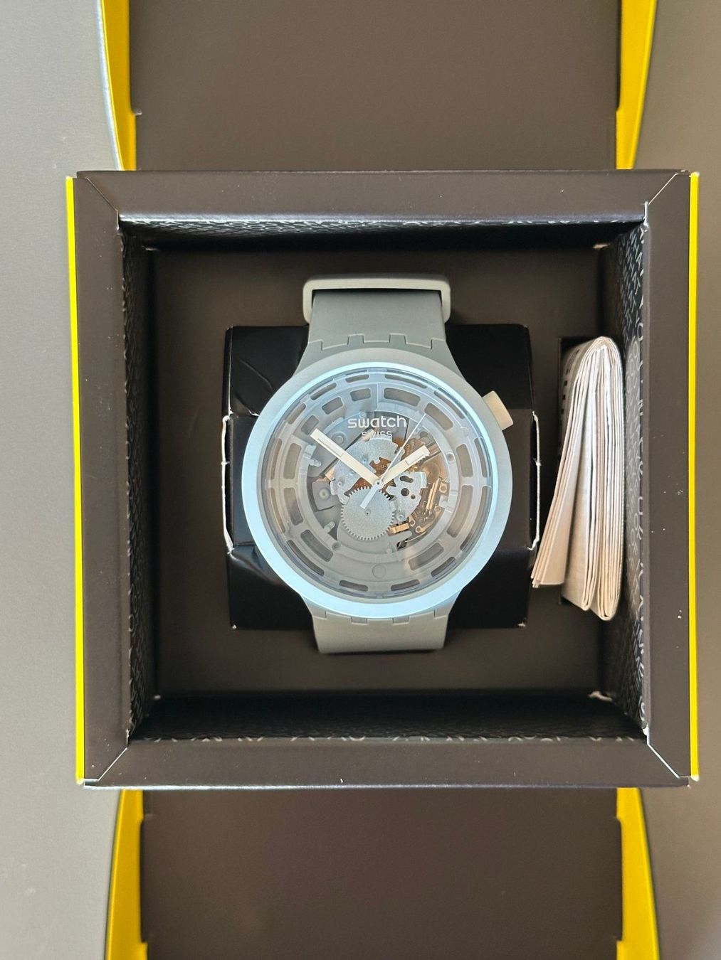 Swatch Uhren: Swatch Big Bold C-Blue – Gebraucht aus Arbon von Regire