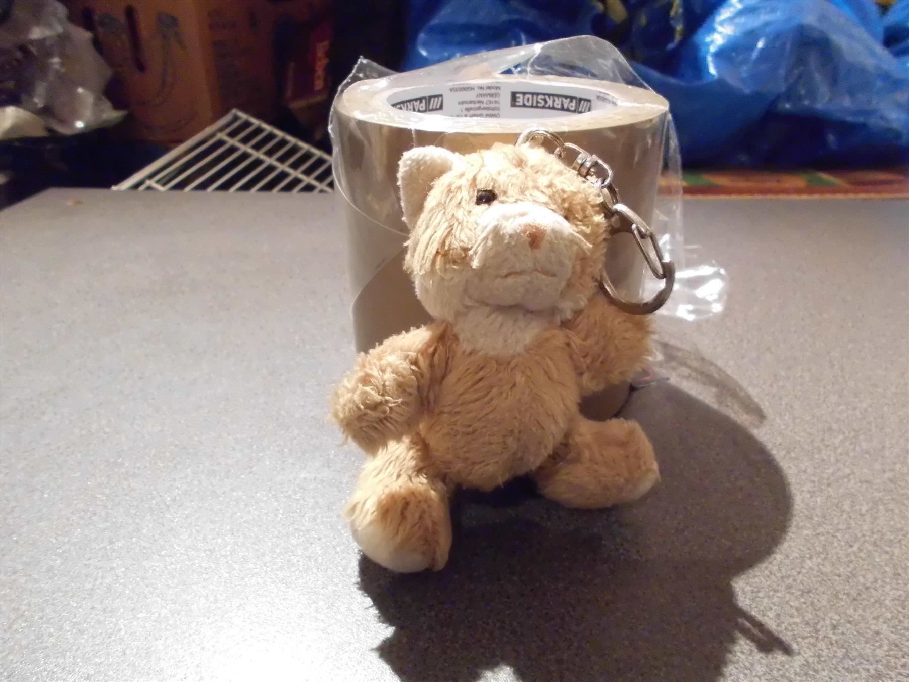 Schlüsselanhänger & - bänder: Schlüsselanhänger Teddybär, hell – Gebraucht aus Zürich von abraxas1291