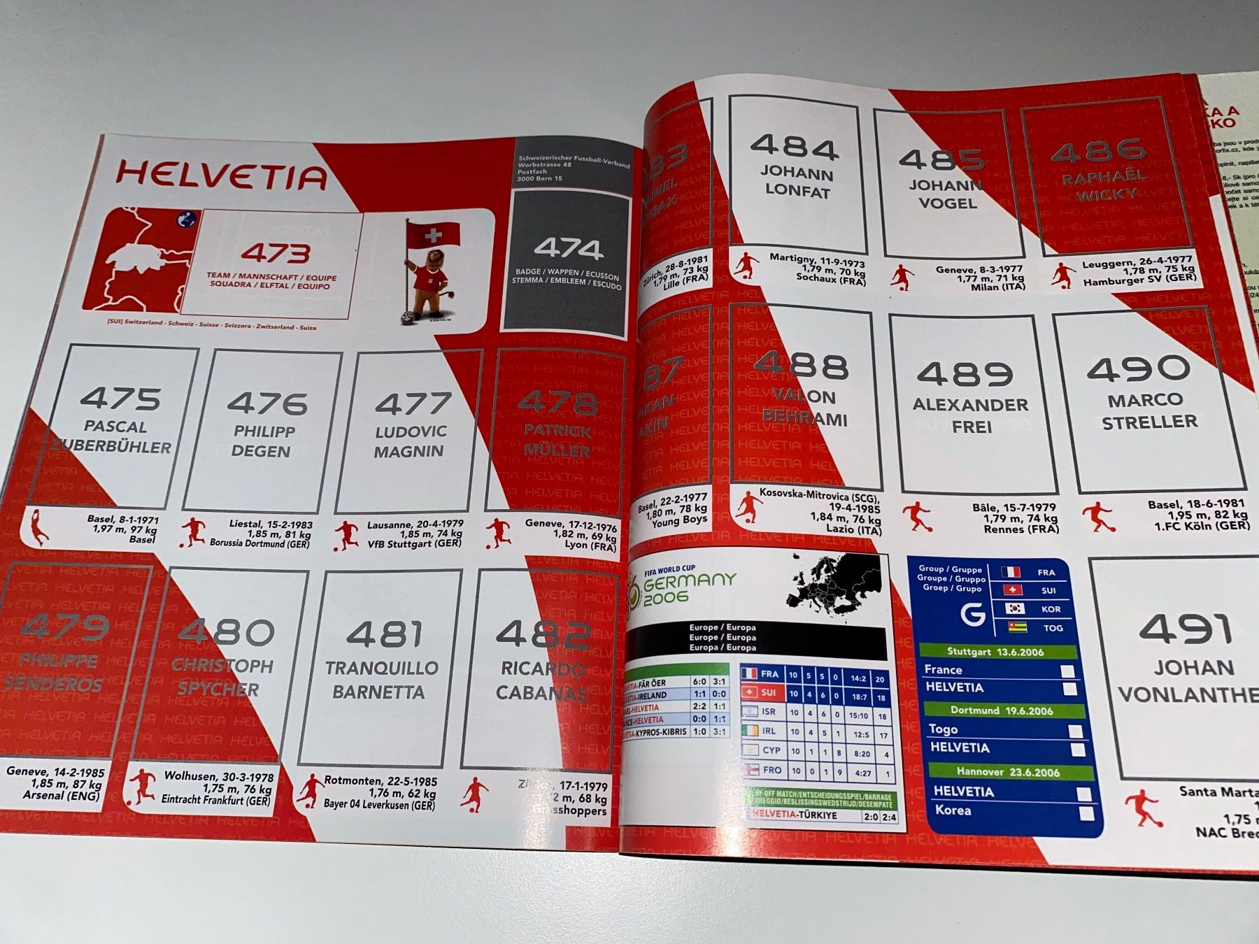 Panini Album: Panini Leeralbum WM 2006. Seltene Version. Mit Messi. – Usato da Hergiswil LU venduto da FcMalkov 5