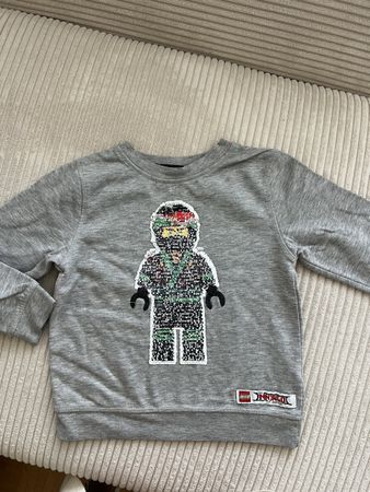 LEGO NINJAGO PULLOVER PAILETTEN GR 122/128