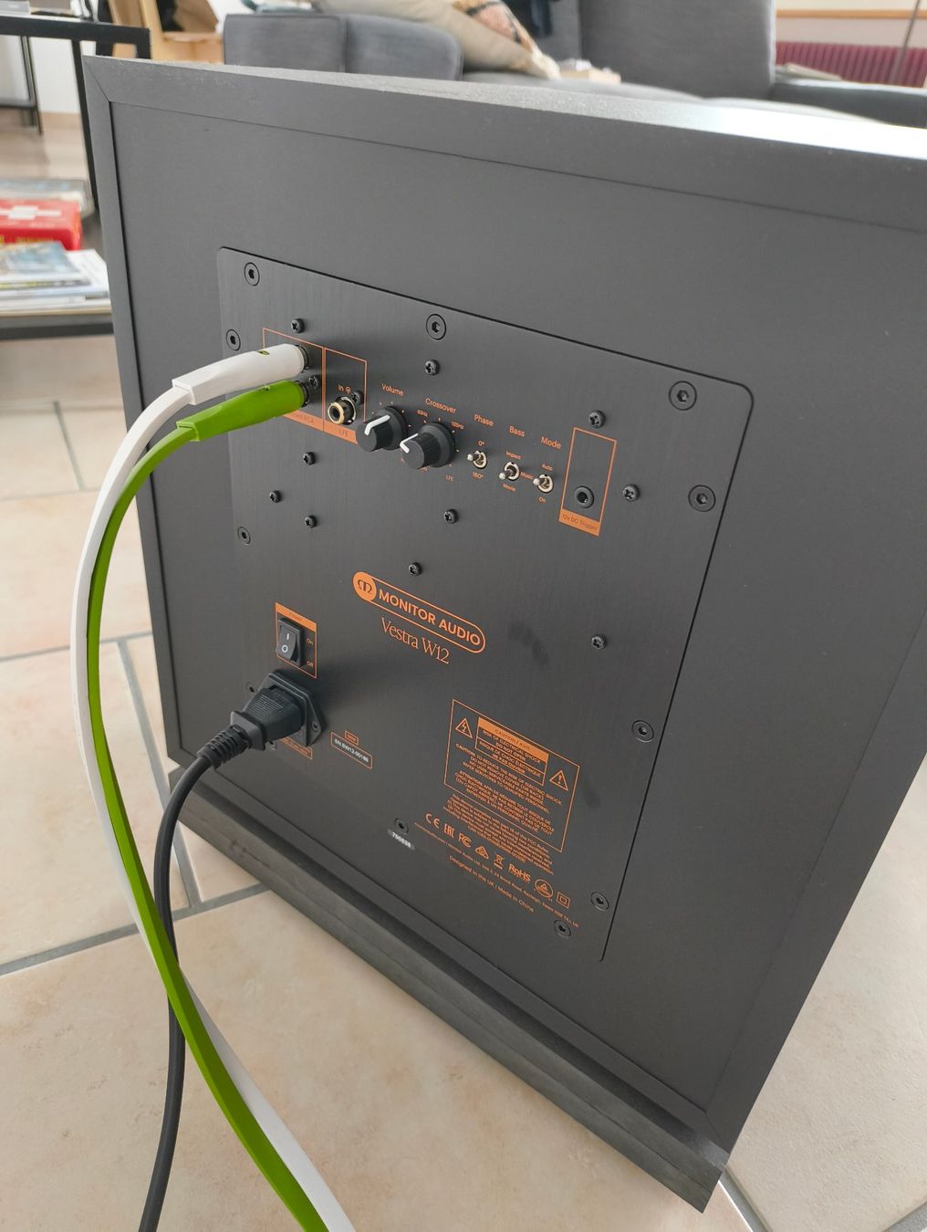 Monitor Audio Casse acustiche: Monitor Audio Vestra W12 – Nuovo e nell'imballaggio originale da Nidau venduto da nardocci 1