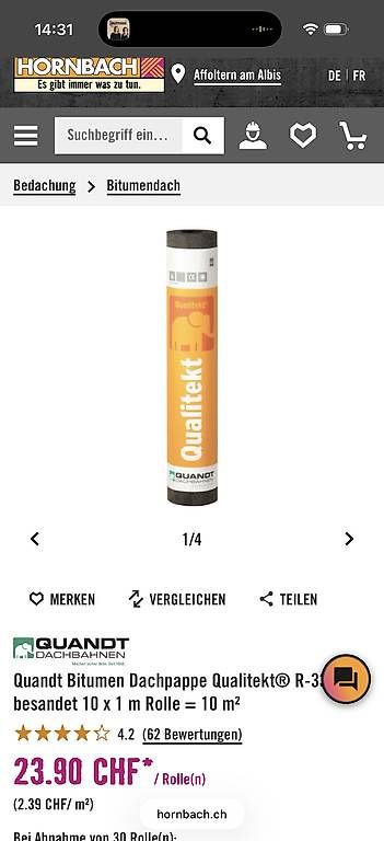 Wände & Decken: dachpappe – Gebraucht aus Zürich von Marti23 3