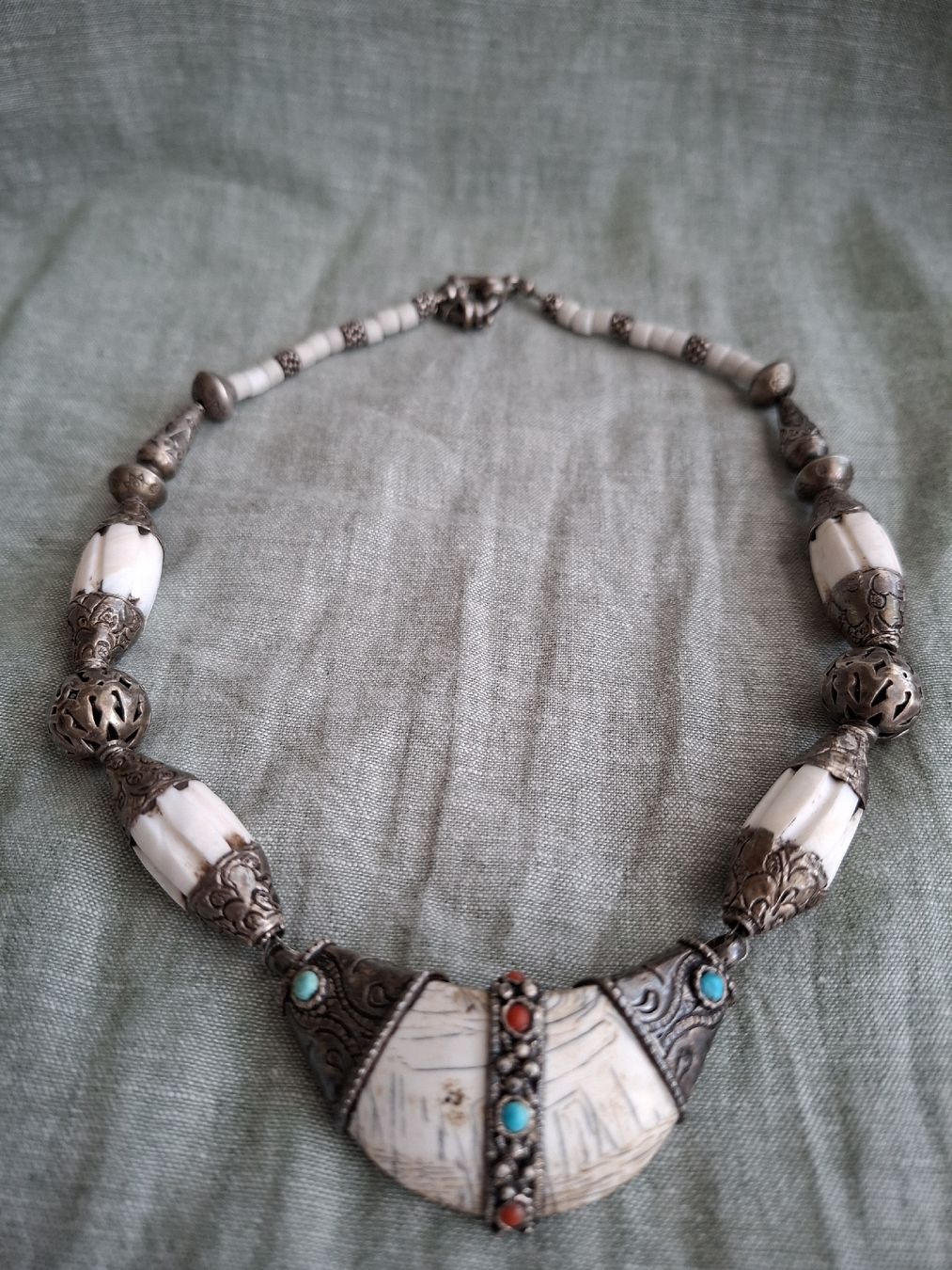 Ketten: Collier Ethnique Bohème Style Tibétain – Neu (gemäss Beschreibung) aus Lutry von Sim_Sta 3