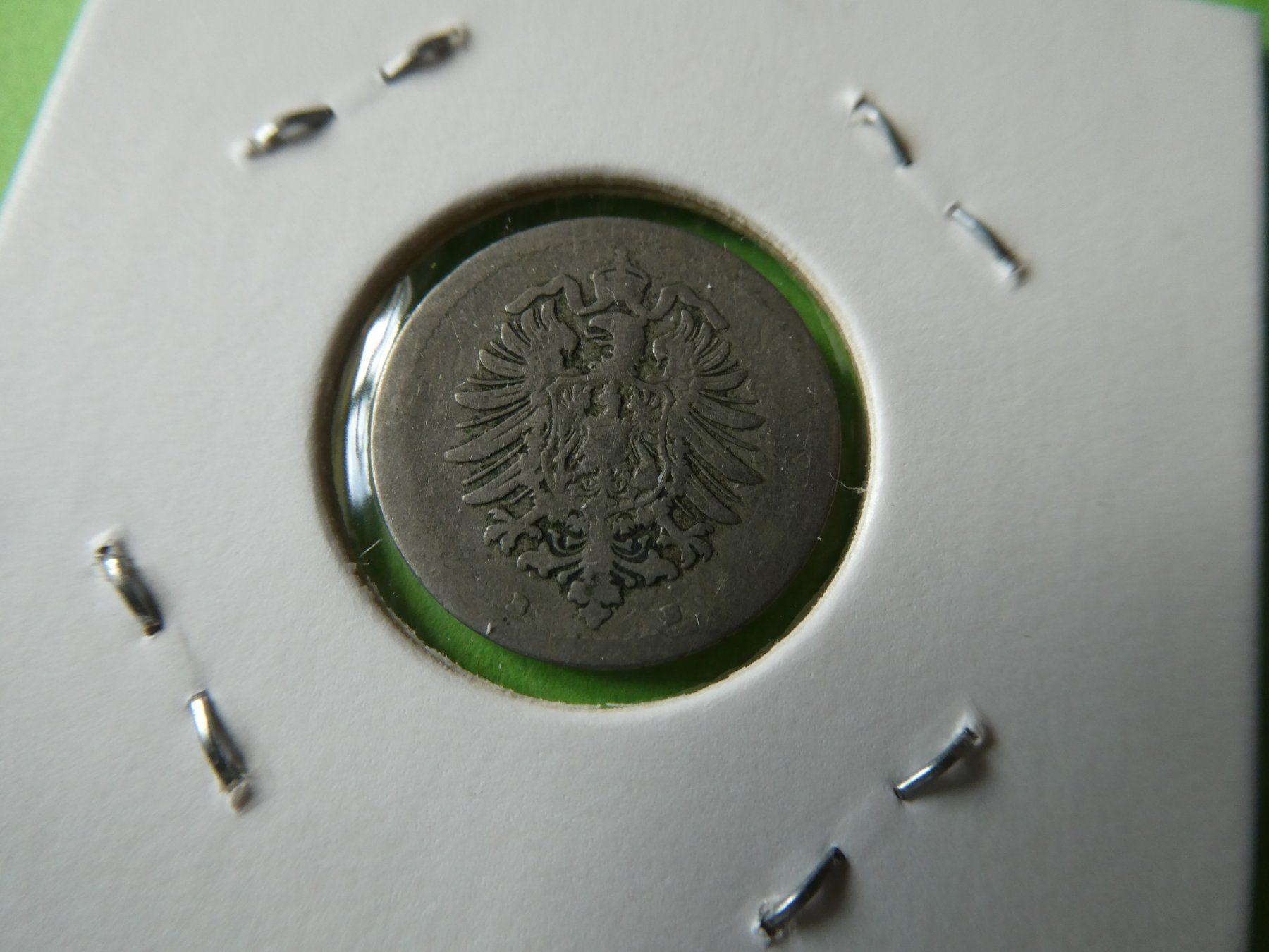 Tutti le monete: Dt. Reich 1875 B, 5 Pfennig – Usato da Hinterforst venduto da Rohusri 1
