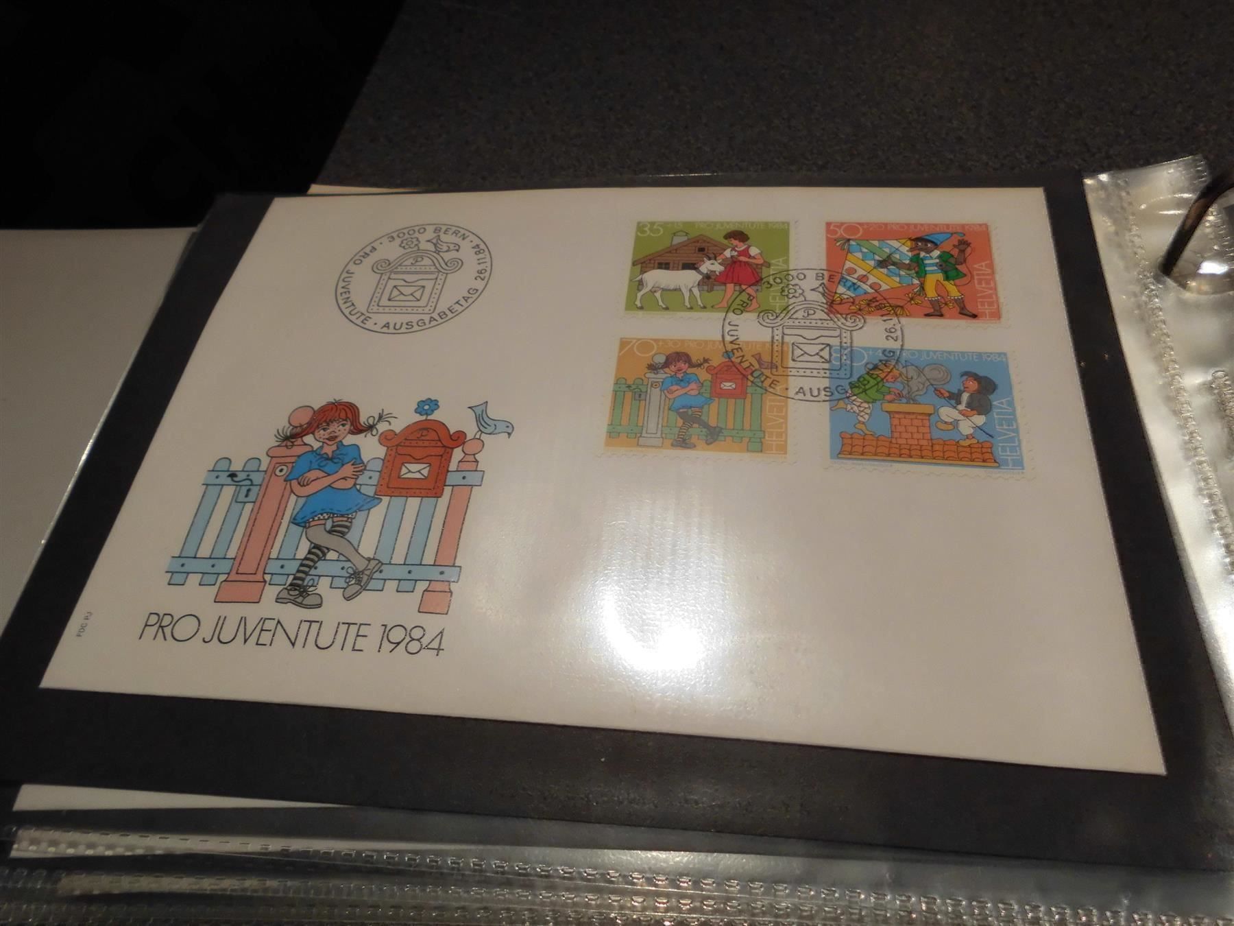 Alle Briefmarken: Briefmarke Pro Juventute 1984 – Gebraucht aus Zürich von abraxas1291