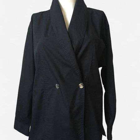 Veste noire 100% coton - The Label Edition - L