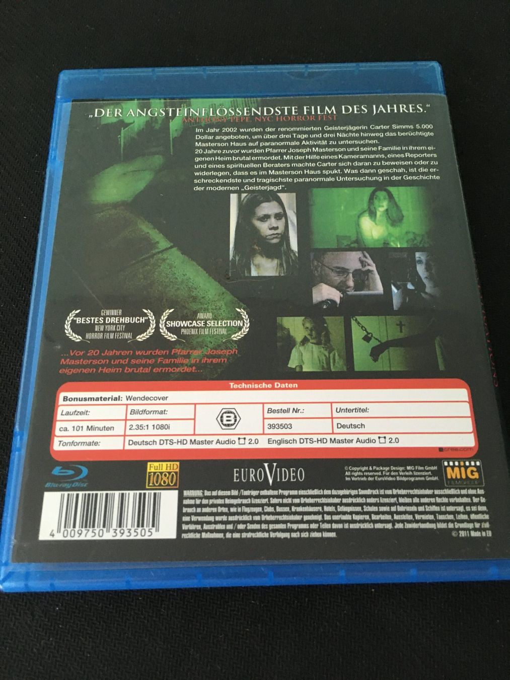 Tutti i DVDs: Paranormal Investigations [Blu-ray] – Usato da St.Gallen venduto da MedienJoe 1