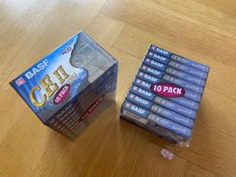 19 BASF CE II Chrome Extra Kassetten NOS
