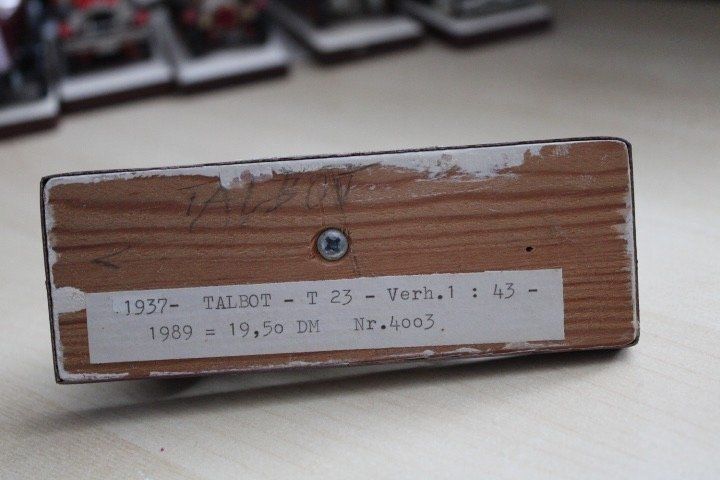 Rio Modellini d'auto: Talbot T23 1937 Solida 1-43 452 – Usato da Stäfa venduto da elcondor245 3