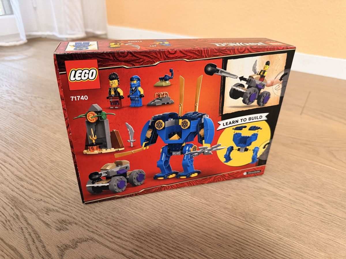Lego Kit di costruzioni: LEGO Ninjago 71740 Jay's Electro Mech, Neu – Nuovo e nell'imballaggio originale da Zürich venduto da Maxim1981 1