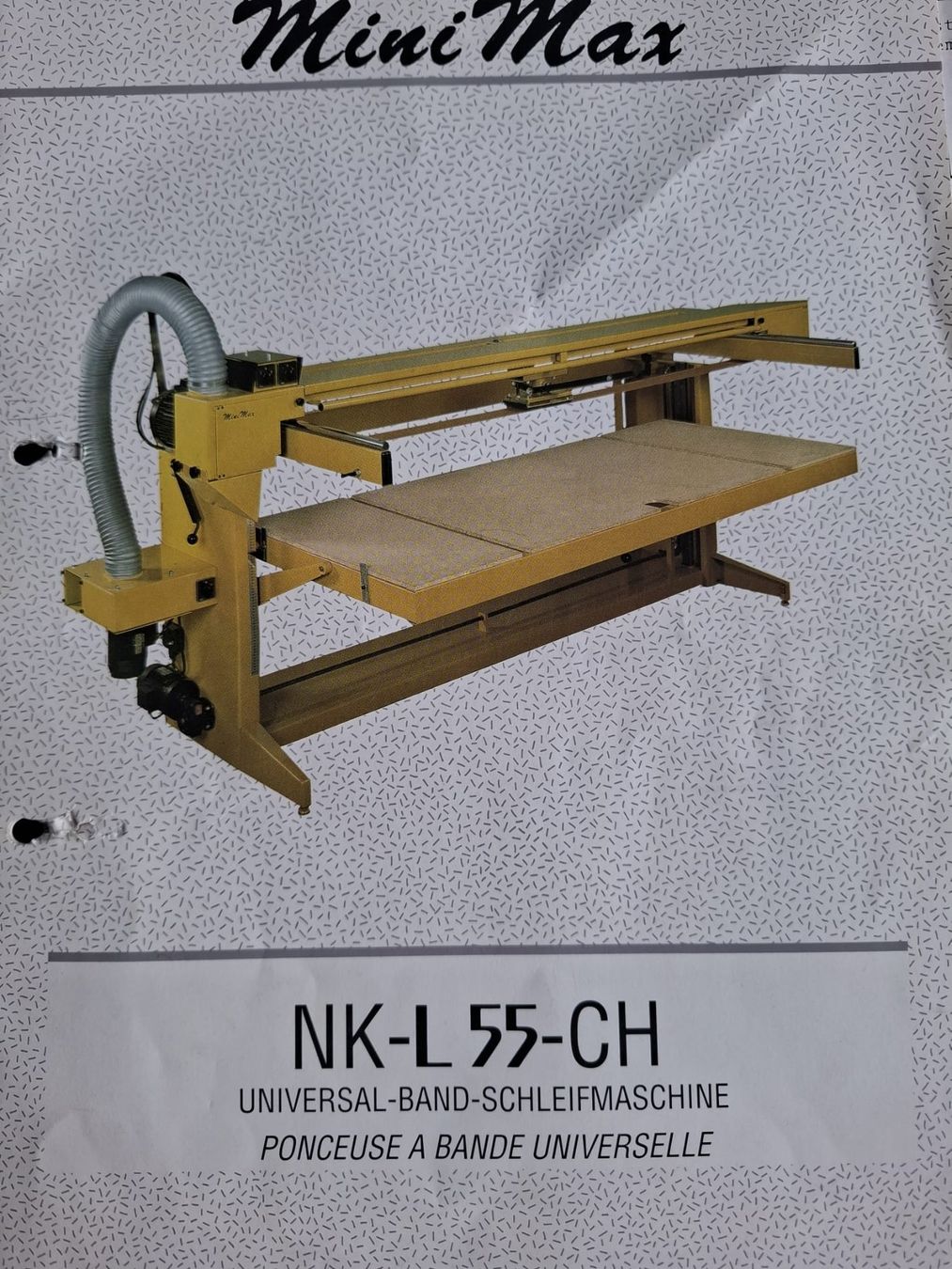 Tutte le macchine: Langbandschleifmaschine Mini Max sehr clever – Usato da Rodersdorf venduto da WoodAndLuxuryGmbH