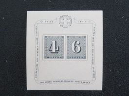 Jubiläumsblock von 1943