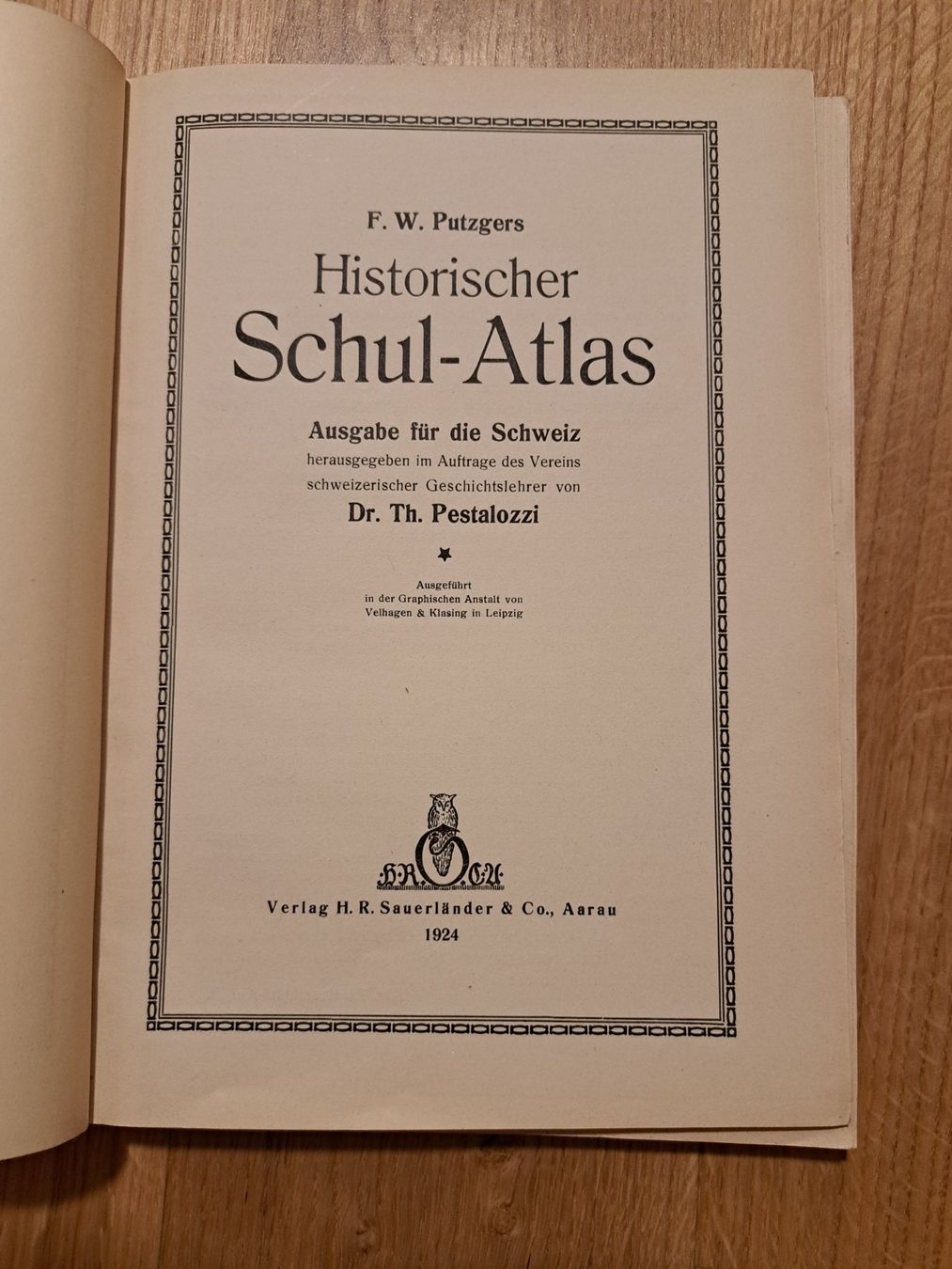 Cartine & Atlanti: Historischer Schulatlas 1924 – Usato da Embrach venduto da YVBER 1