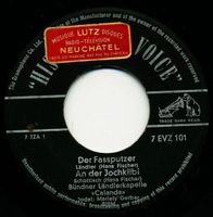 Rare Swiss Jodel EP: Calanda & Mariely Gerber - HMV 7 EVZ 10