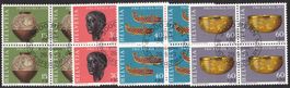 1973  4 Block   Pro Patria   gestempelt Ersttag