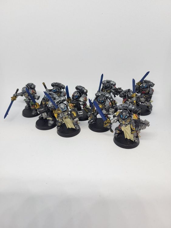 Grey Knight Strike Squad Leg Bits - MiniWar Bits
