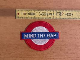 Mind the Gap Patch Aufnāher Punk Metal Rock Band