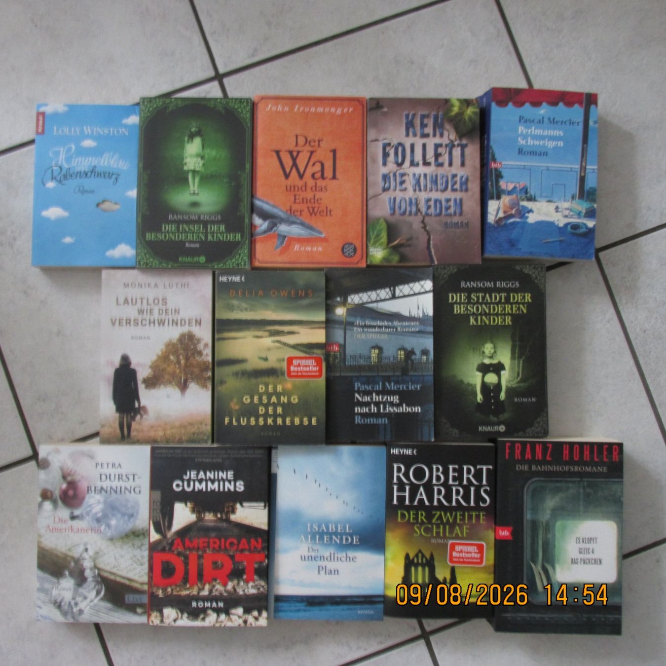 Bücher: 14 Romane Taschenbücher – Gebraucht aus Galgenen von Forflowers 1