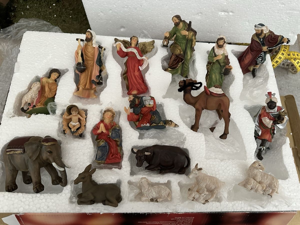 Tutte le decorazioni: Krippenfiguren – Nuovo (secondo la descrizione) da Oberentfelden venduto da vilibrand 1