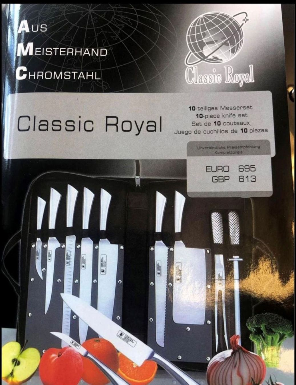 Coltelli: Classic Royal 10 teiliges Messerset – Nuovo e nell'imballaggio originale da Oberaach venduto da Wicktrade 1