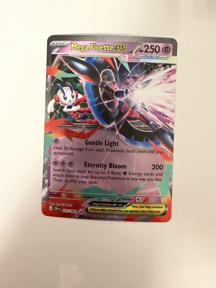 Pokémon Carte collezionabili: Mega Floette EX 035/086 EN – Nuovo (secondo la descrizione) da St. Margrethen SG venduto da mar_r9qg