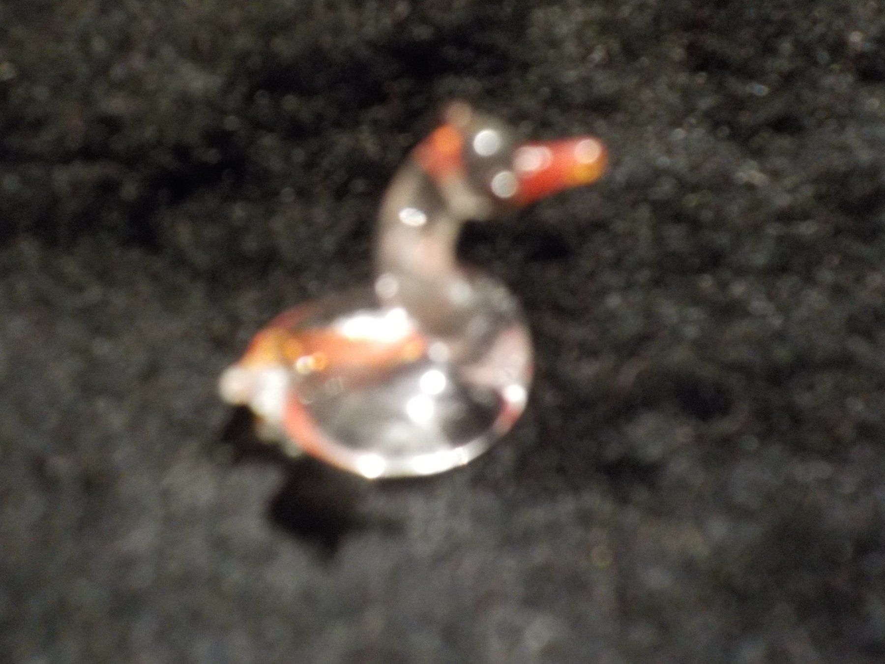 Figuren: mini Glasschwan (57) – Neu (gemäss Beschreibung) aus Muri b. Bern von Ricardoverkauf 1